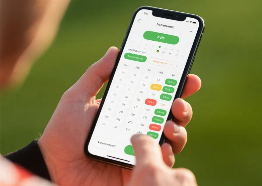 手机端体育投注应用示意图