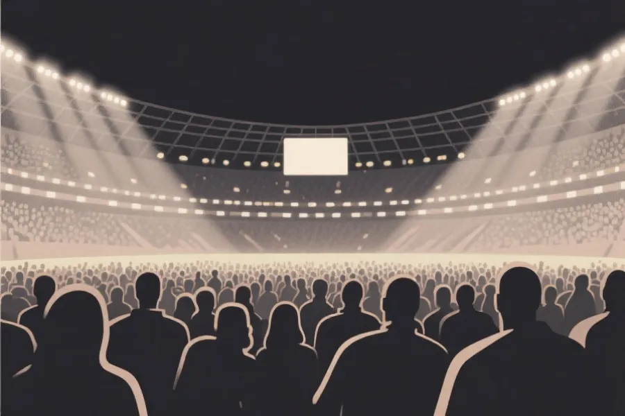 世界杯赛事氛围示意图